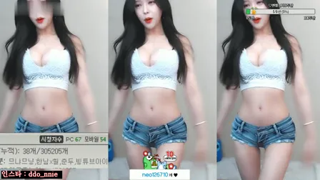 AfreecaTV主播韩豆妮BJ한또니2020年1月29日直播视频舞蹈剪辑12134923
